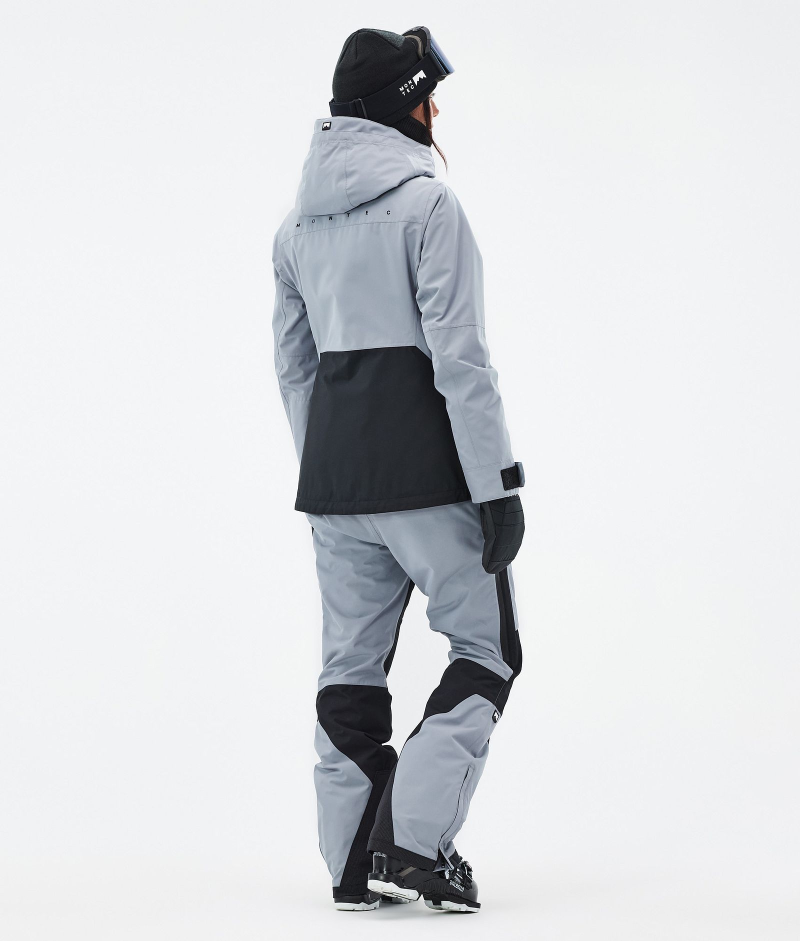 Moss W Skijacke Damen Soft Blue/Black, Bild 4 von 9