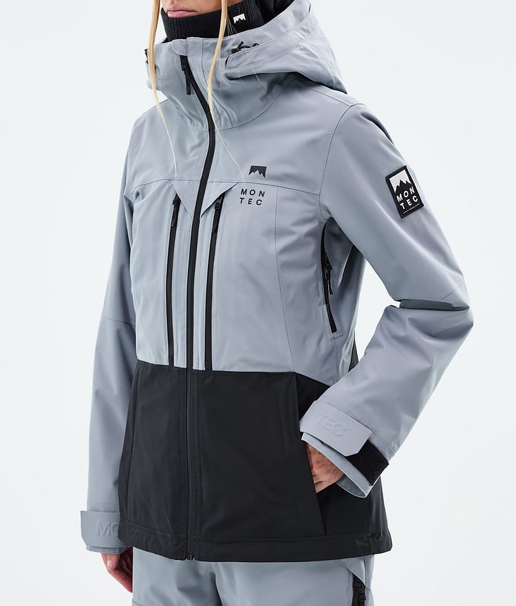 Moss W Ski Jacket Women Soft Blue/Black, Image 8 of 10