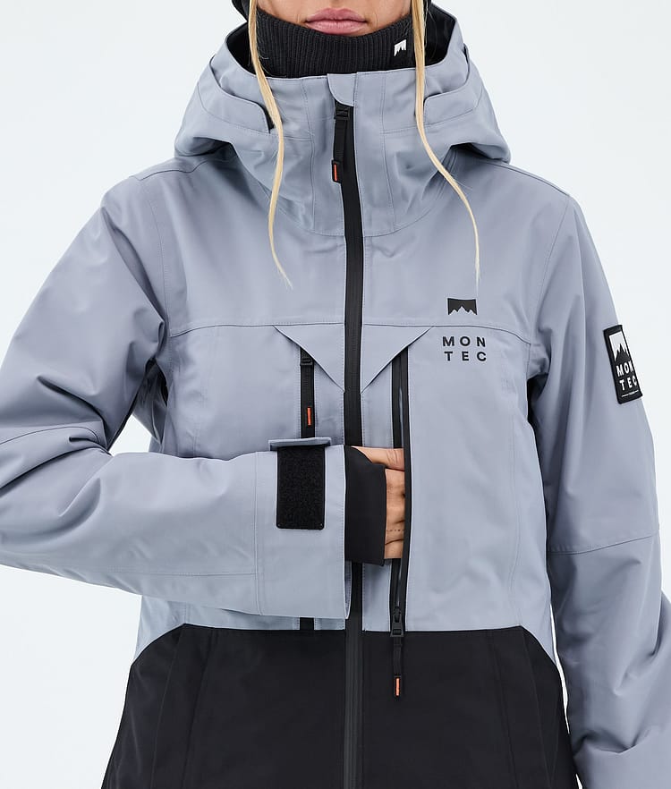 Moss W Ski Jacket Women Soft Blue/Black, Image 8 of 9