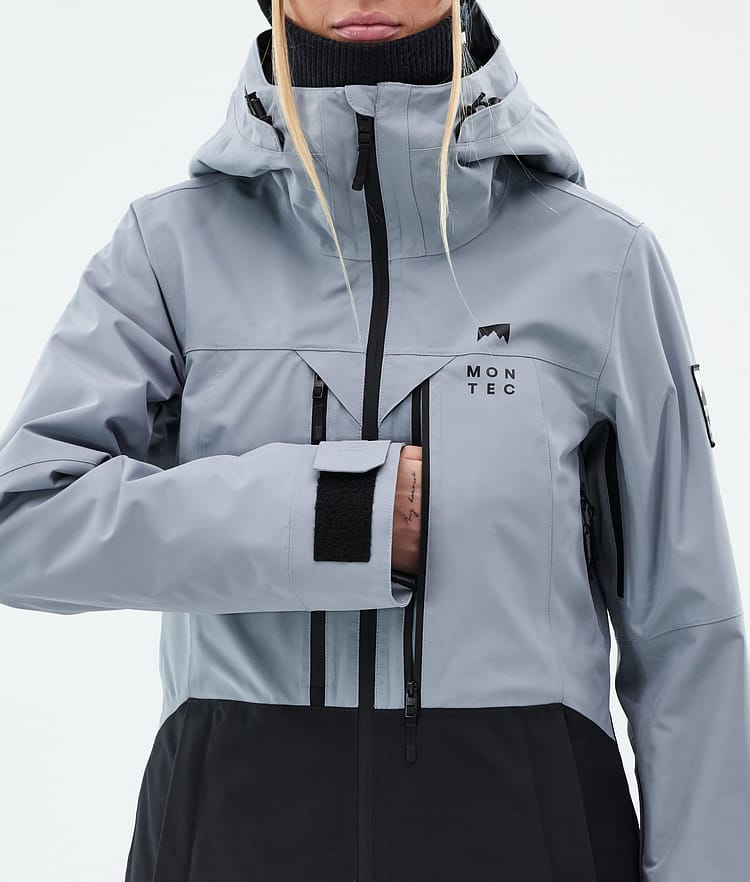 Moss W Ski Jacket Women Soft Blue/Black, Image 9 of 10