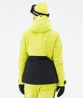 Moss W Snowboardjacka Dam Bright Yellow/Black Renewed, Bild 7 av 10