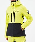 Moss W Snowboardjakke Dame Bright Yellow/Black, Billede 8 af 10