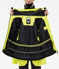 Moss W Giacca Sci Donna Bright Yellow/Black, Immagine 10 di 10