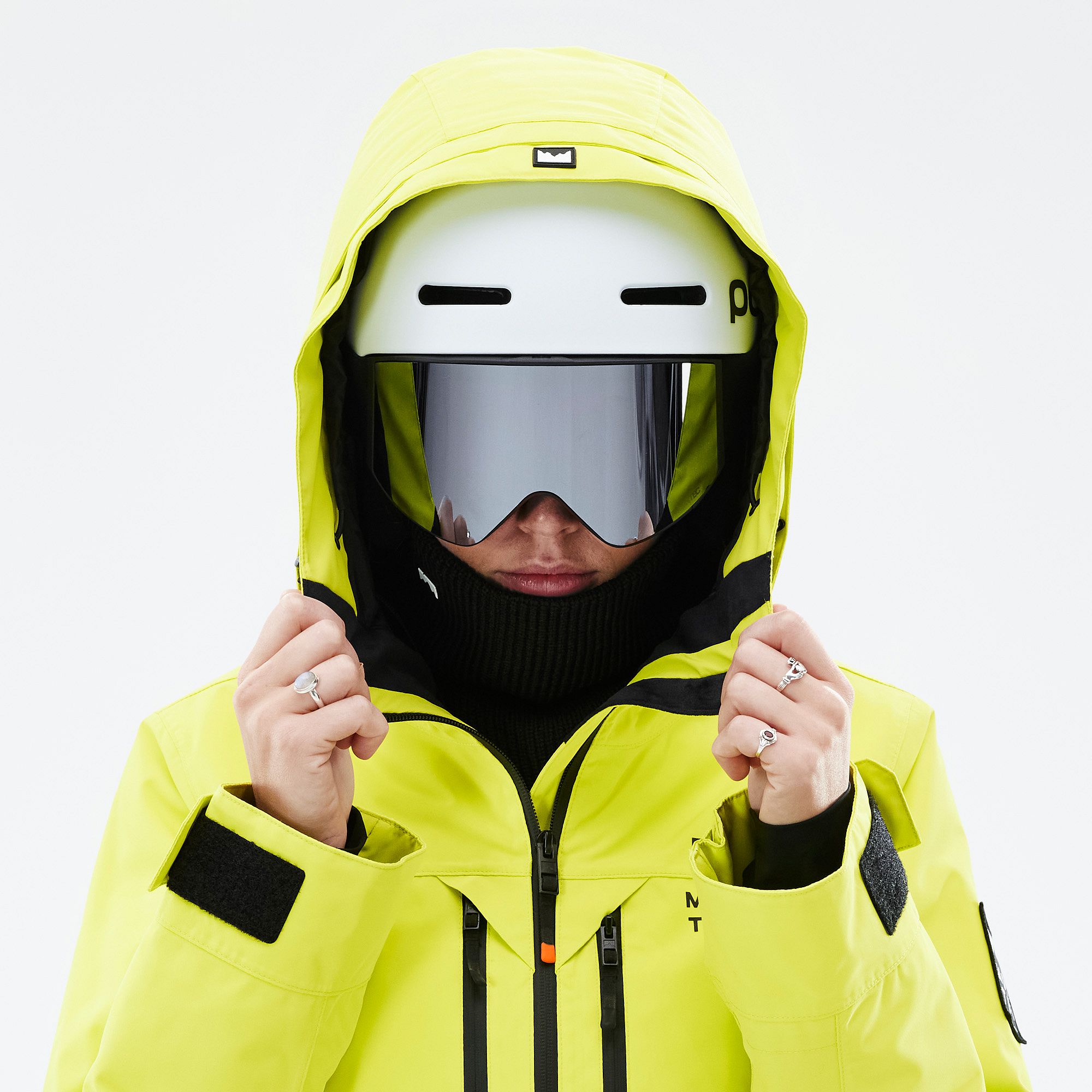 Montec Moss W Women's Ski Jacket Bright Yellow/Black
