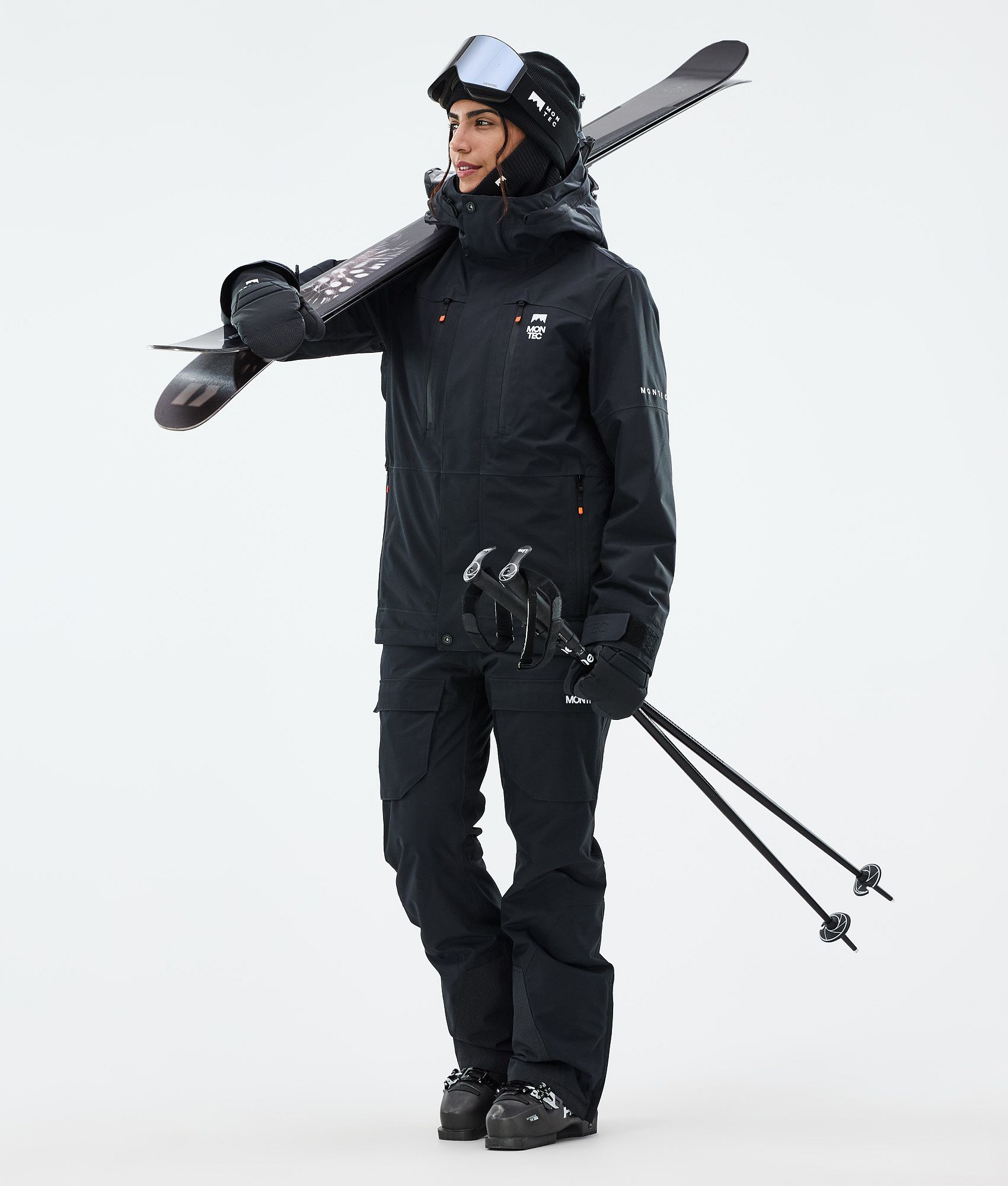 Montec Fawk W Ski Pants Women Black | Montecwear.com