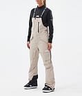 Fawk W Snowboard Bukser Dame Sand, Billede 1 af 7