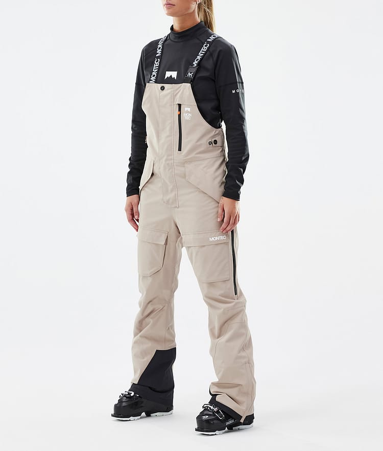 Fawk W Pantalon de Ski Femme Sand, Image 1 sur 4