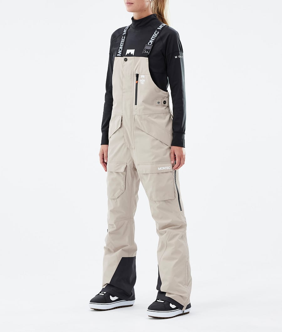 Fawk W Snowboard Pants Women Sand
