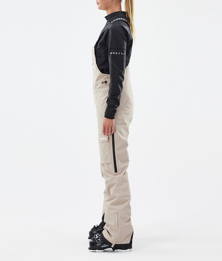 Fawk W Pantalon de Ski Femme Sand, Image 3 sur 4