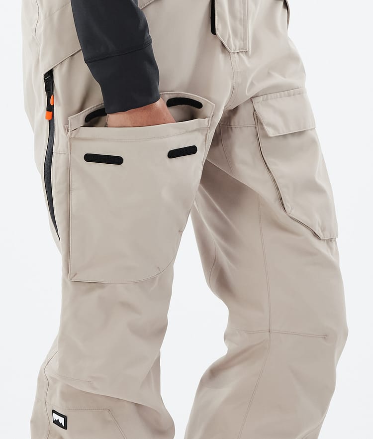 Fawk W Pantaloni Snowboard Donna Sand, Immagine 7 di 7