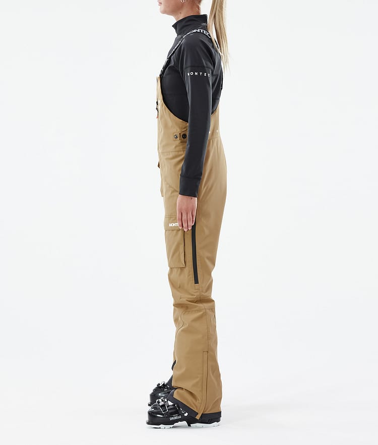 Fawk W Skihose Damen Gold, Bild 2 von 6