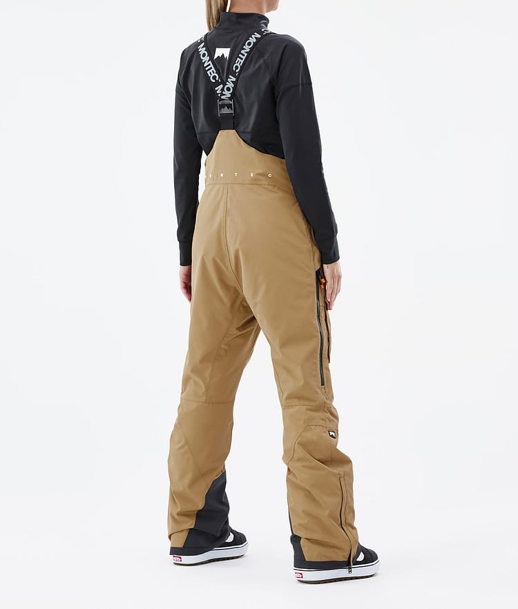 Fawk W Pantalon de Snowboard Femme Gold, Image 3 sur 6