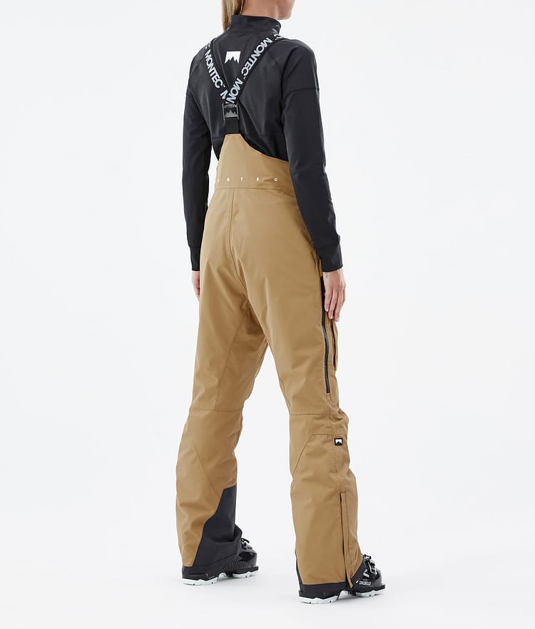 Fawk W Pantaloni Sci Donna Gold