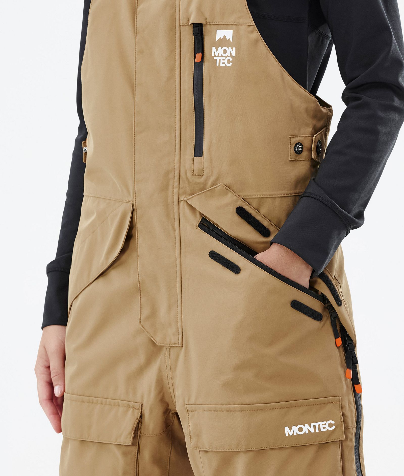 Fawk W Pantaloni Snowboard Donna Gold Renewed, Immagine 4 di 6