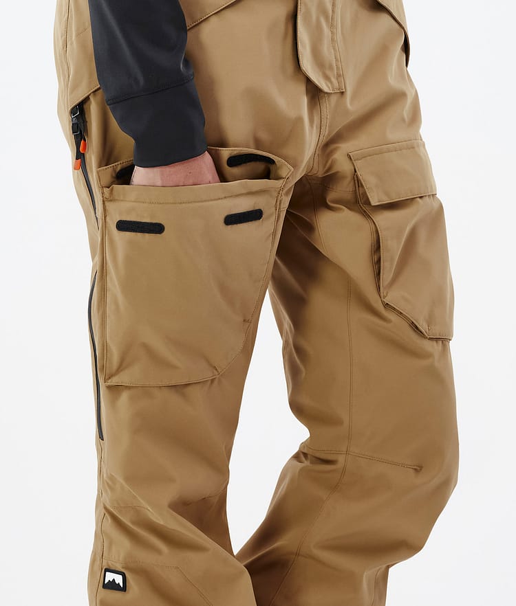 Fawk W Pantaloni Snowboard Donna Gold Renewed, Immagine 6 di 6