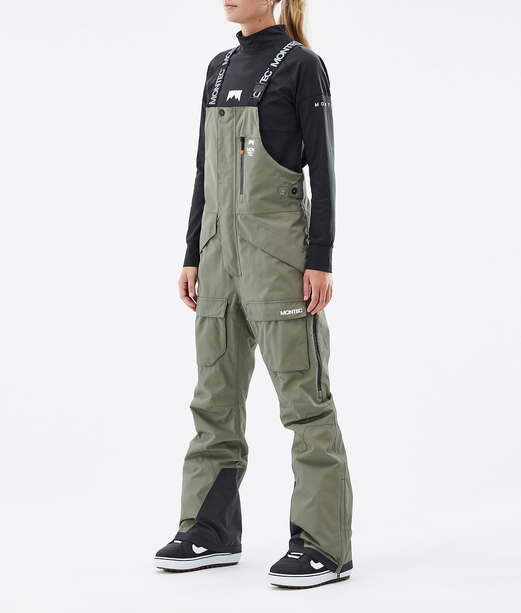 Fawk W Snowboard Pants Women Greenish