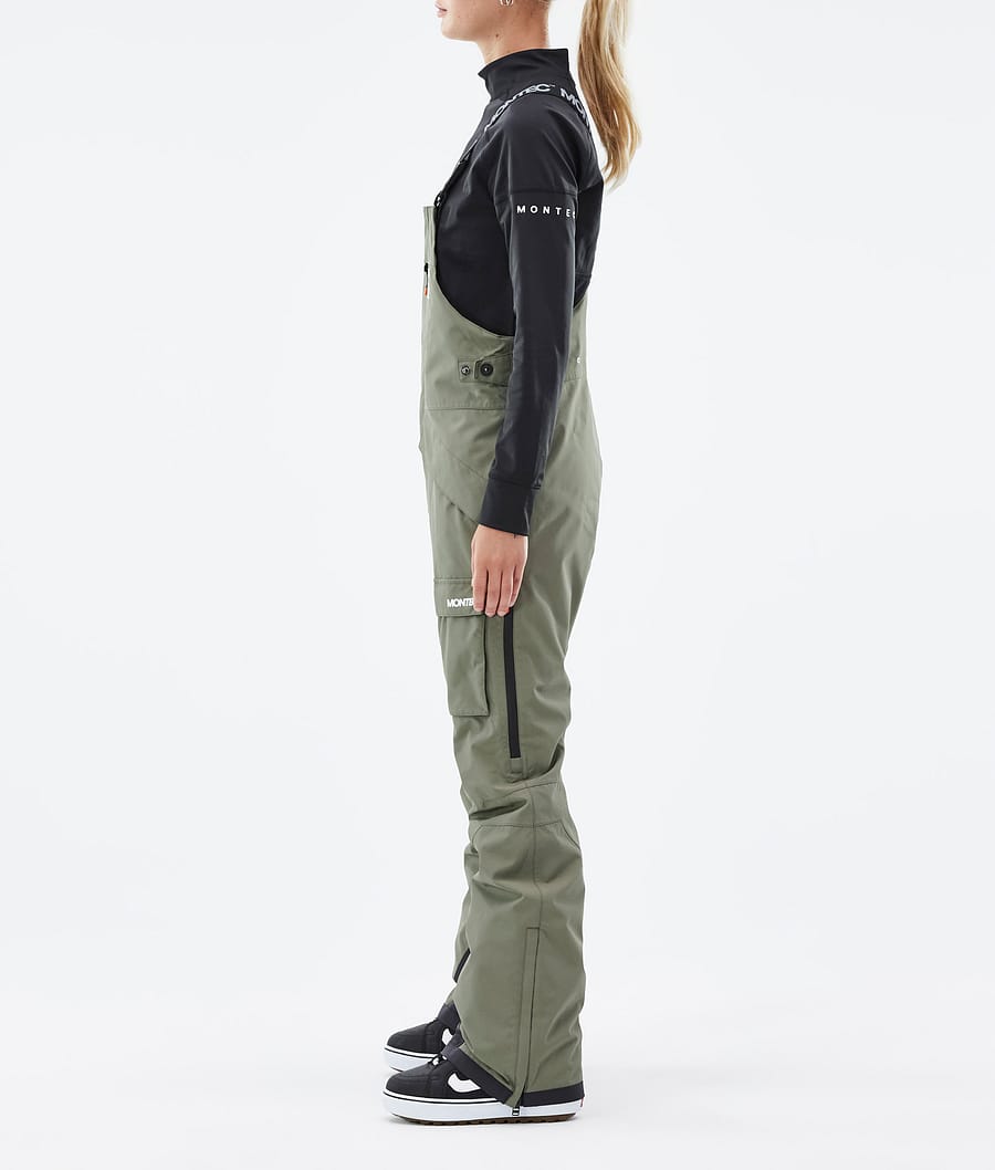 Fawk W Snowboard Pants Women Greenish