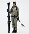 Fawk W Skihose Damen Greenish, Bild 2 von 7