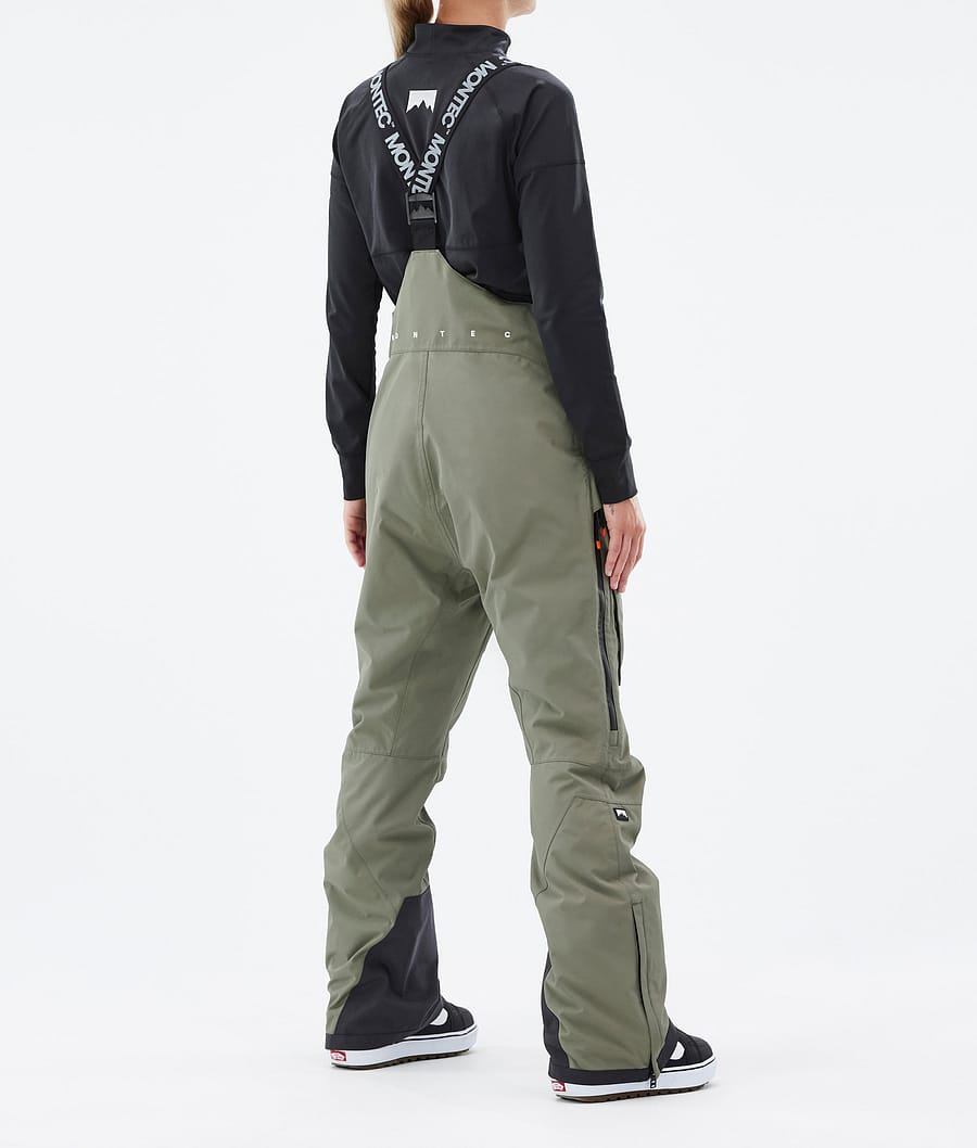 Fawk W Snowboard Pants Women Greenish