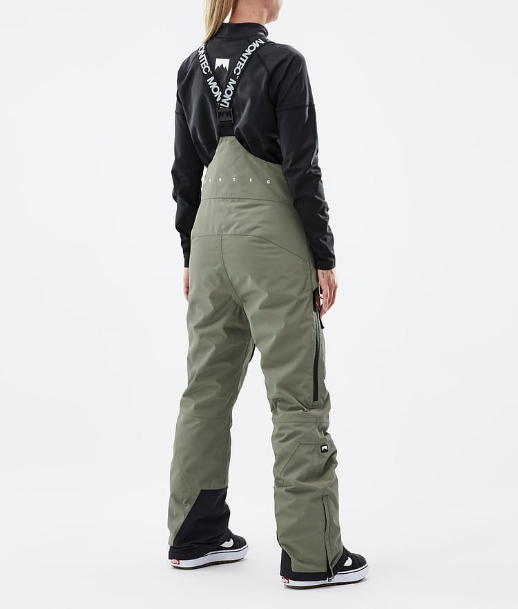 Fawk W Pantalon de Snowboard Femme Greenish, Image 4 sur 7