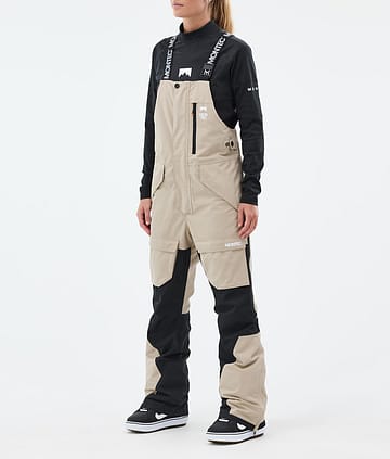 Fawk W Snowboard Pants Women Sand/Black