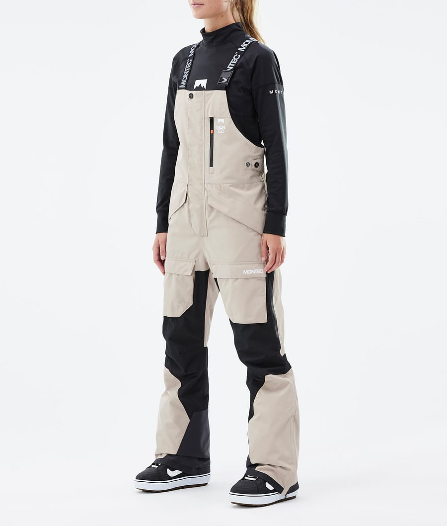 Fawk W Snowboard Pants Women Sand/Black