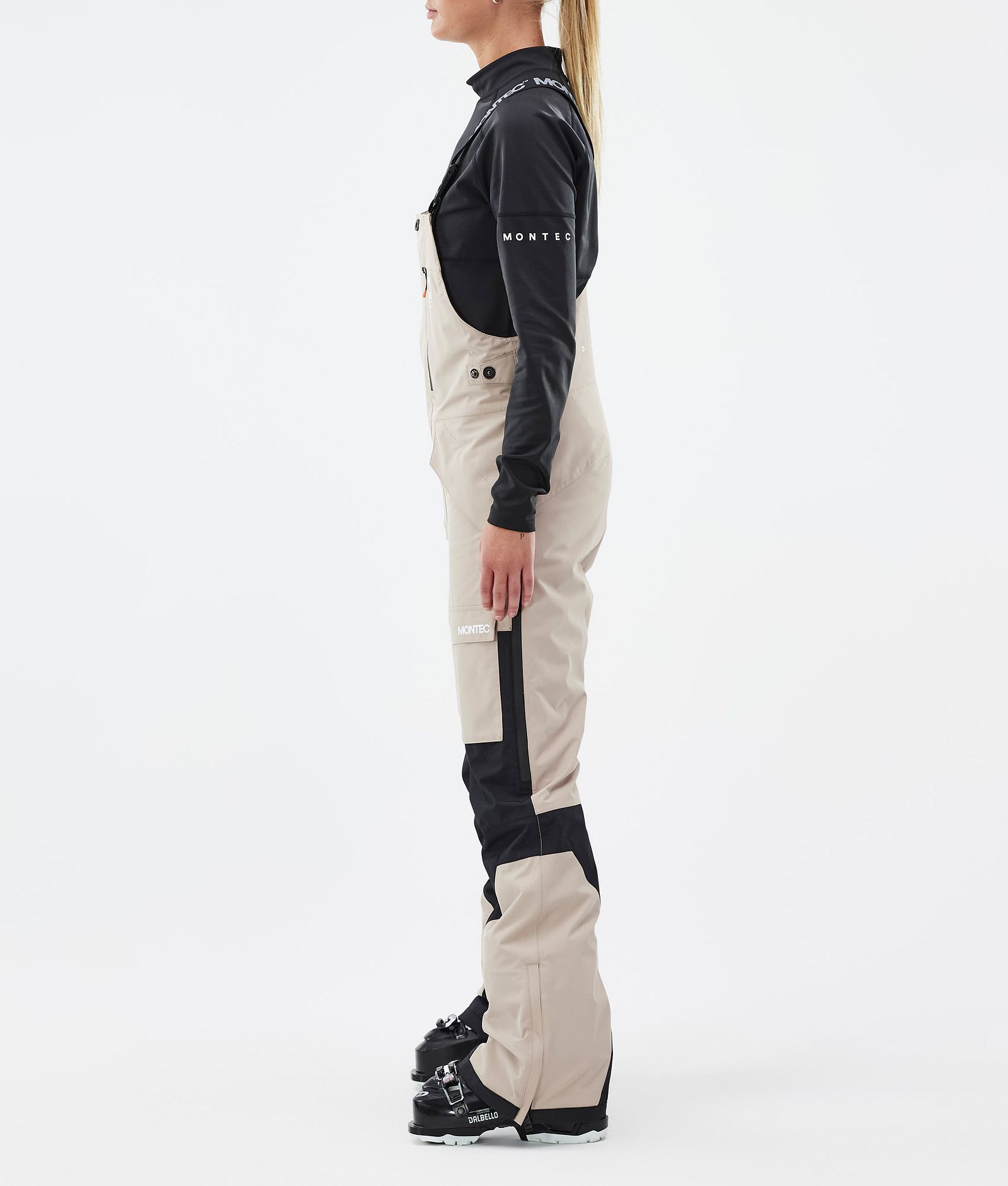 Montec Fawk W Ski Pants Women Sand/Black | Montecwear.com