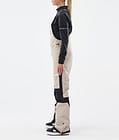 Fawk W Pantalones Snowboard Mujer Sand/Black Renewed, Imagen 3 de 7