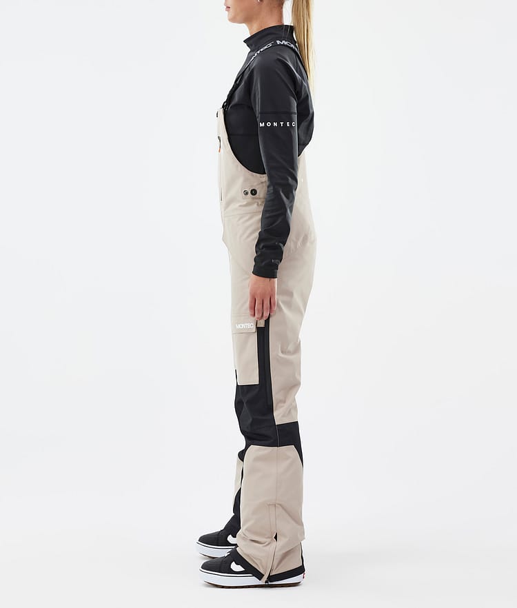 Fawk W Pantaloni Snowboard Donna Sand/Black Renewed, Immagine 3 di 7