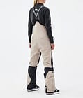 Fawk W Pantalon de Snowboard Femme Sand/Black, Image 4 sur 7