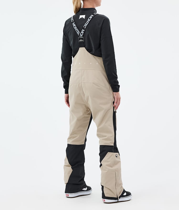 Fawk W Pantalon de Snowboard Femme Sand/Black, Image 4 sur 7
