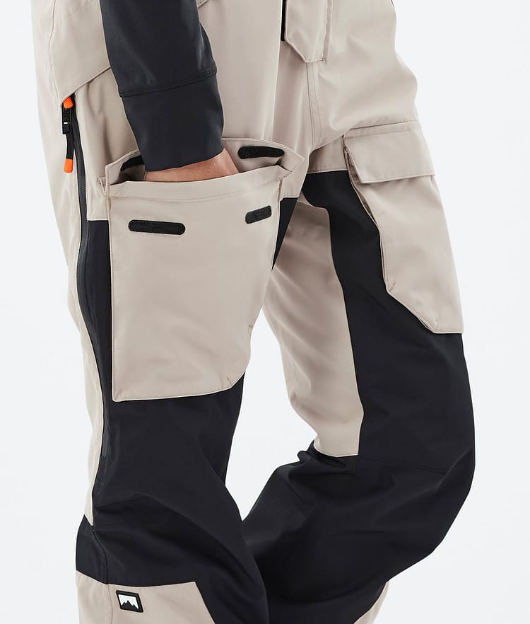 Fawk W Pantalones Snowboard Mujer Sand/Black Renewed, Imagen 7 de 7