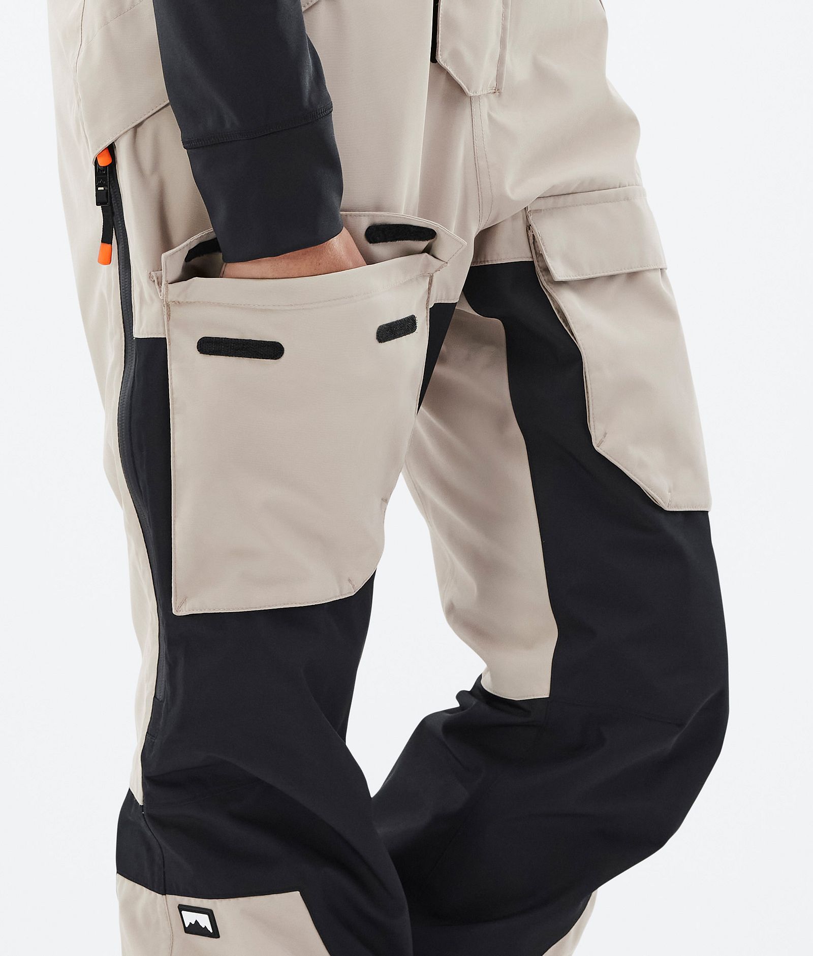 Fawk W Pantaloni Snowboard Donna Sand/Black Renewed, Immagine 7 di 7