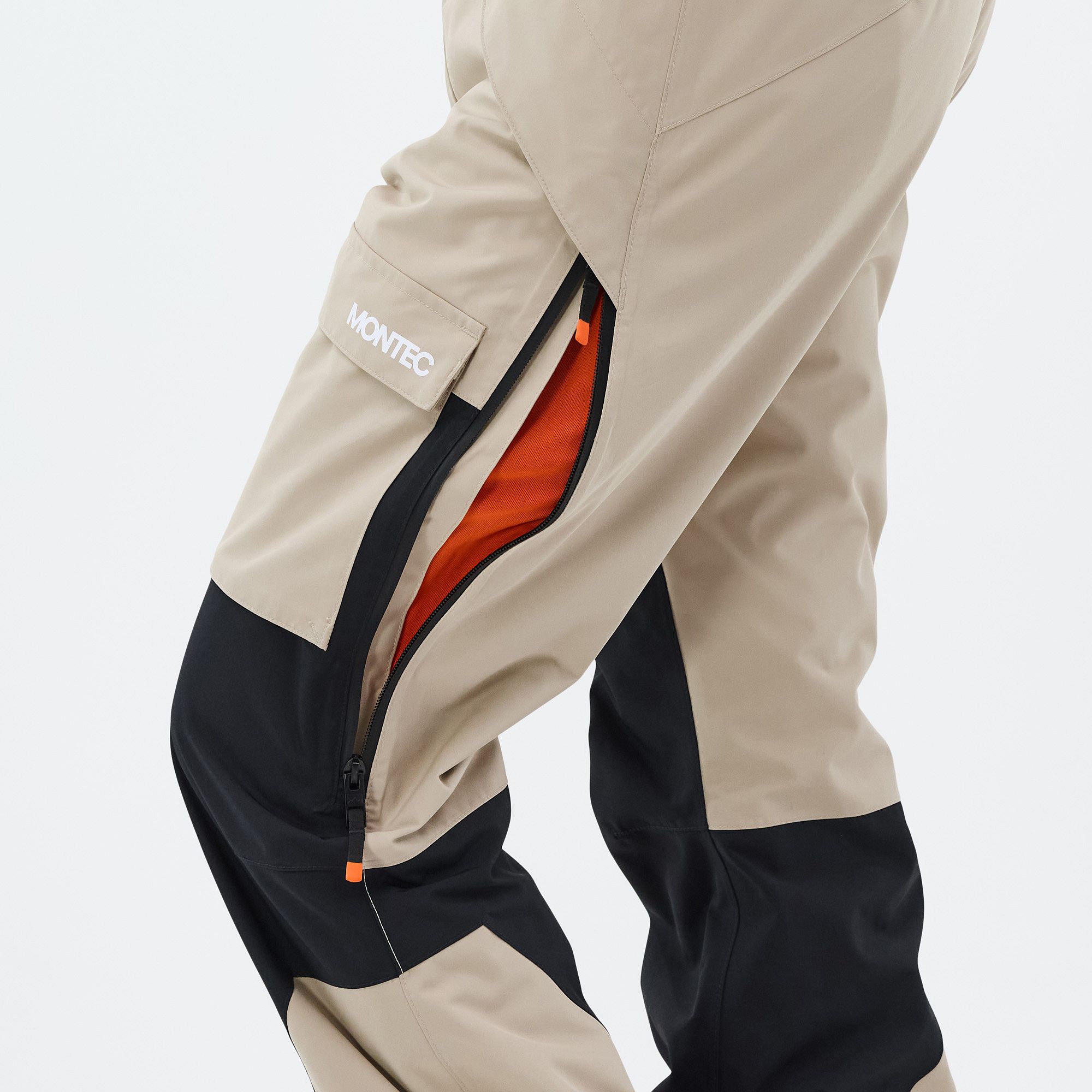 Montec Fawk W Snowboard Pants Women Sand/Black | Montecwear.com