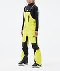 Fawk W Spodnie Snowboardowe Kobiety Bright Yellow/Black Renewed, Zdjęcie 1 z 6