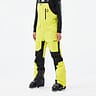 Montec Fawk W Pantalon de Ski Femme Bright Yellow/Black