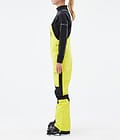 Fawk W Pantalon de Ski Femme Bright Yellow/Black