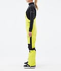 Fawk W Pantalon de Snowboard Femme Bright Yellow/Black, Image 2 sur 6