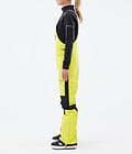 Fawk W Snowboard Bukser Dame Bright Yellow/Black Renewed, Billede 2 af 6