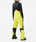 Fawk W Pantalon de Ski Femme Bright Yellow/Black, Image 3 sur 6