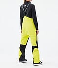 Fawk W Snowboardbyxa Dam Bright Yellow/Black Renewed, Bild 3 av 6