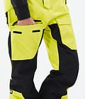 Fawk W Snowboard Bukser Dame Bright Yellow/Black Renewed, Billede 6 af 6