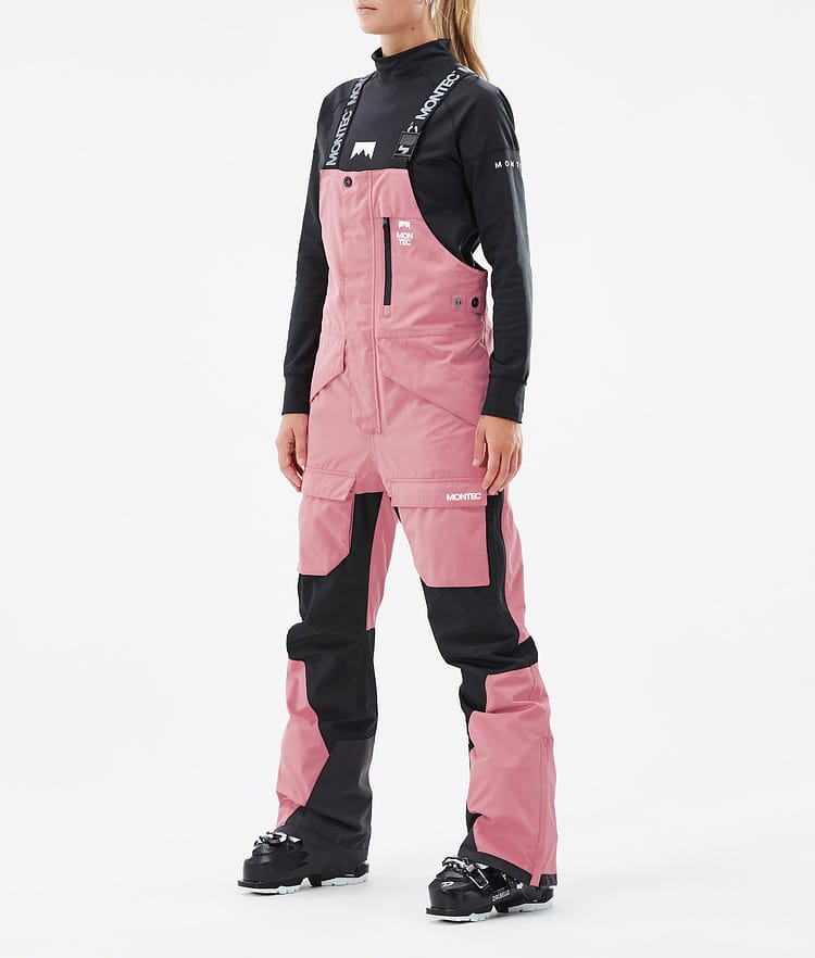 Montec Fawk W Women's Ski Pants Pink/Black