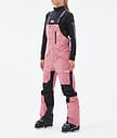 Fawk W Pantalon de Ski Femme Pink/Black