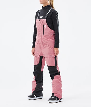 Fawk W Pantaloni Snowboard Donna Pink/Black Renewed