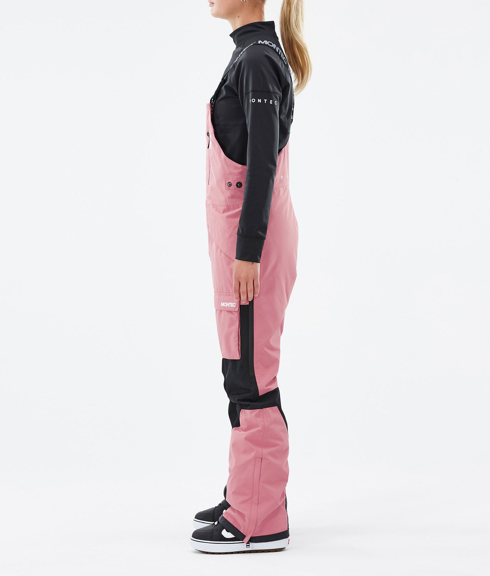 Montec Fawk W Pantalones Esquí Mujer Dark Atlantic/Pink - Verde