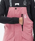 Fawk W Pantalones Snowboard Mujer Pink/Black, Imagen 5 de 7