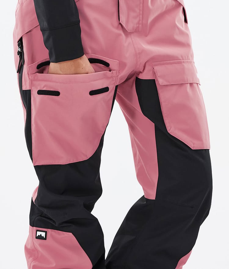 Fawk W Snowboardbukse Dame Pink/Black, Bilde 6 av 7