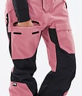 Fawk W Pantalon de Snowboard Femme Pink/Black, Image 6 sur 7