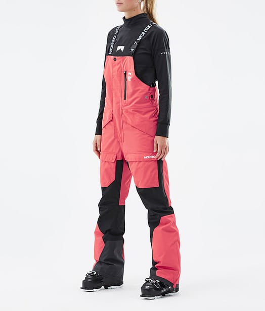 Fawk W Ski Pants Women Coral/Black